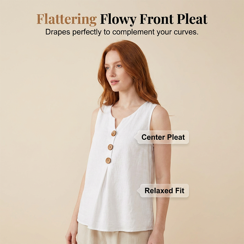 SummerFlow – Breathable Relaxed Fit Women's Top