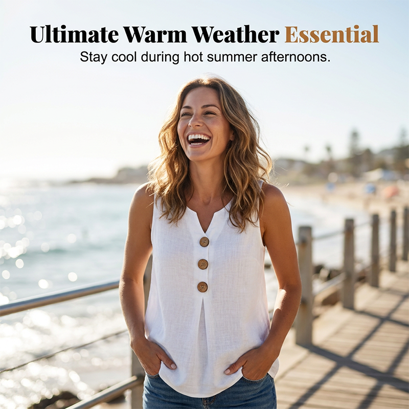 SummerFlow – Breathable Relaxed Fit Women's Top