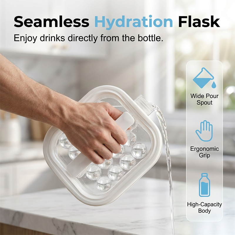 ChillSphere – Portable Silicone Ice Ball Maker Kettle