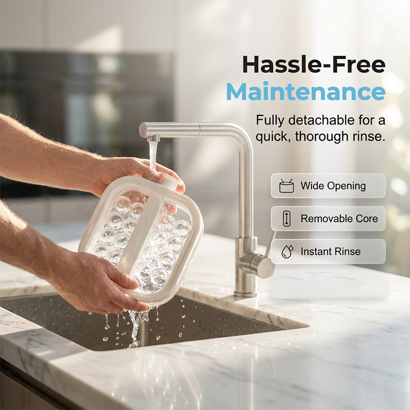 ChillSphere – Portable Silicone Ice Ball Maker Kettle