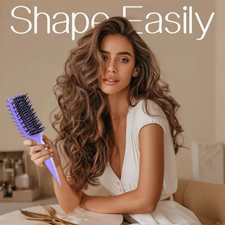 CurlMate – Flexible Curly Hair Detangling Brush