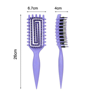 CurlMate – Flexible Curly Hair Detangling Brush