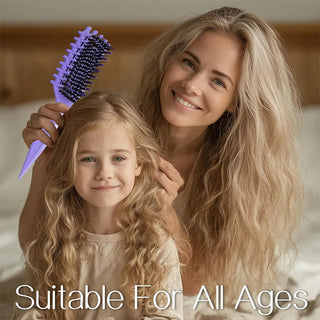 CurlMate – Flexible Curly Hair Detangling Brush