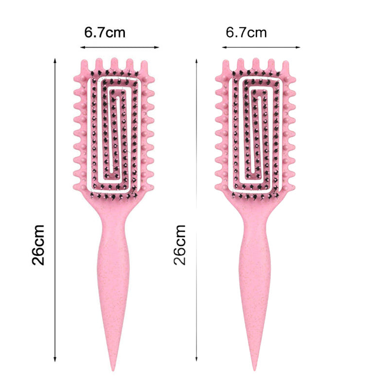 CurlMate – Flexible Curly Hair Detangling Brush