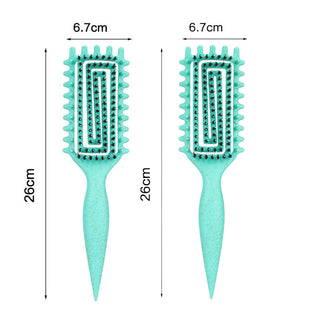 CurlMate – Flexible Curly Hair Detangling Brush
