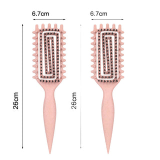 CurlMate – Flexible Curly Hair Detangling Brush
