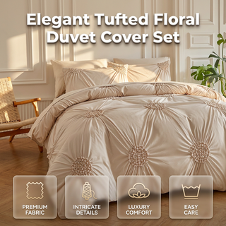 LuxePleat – Soft Touch Pinch Pleat Duvet Set