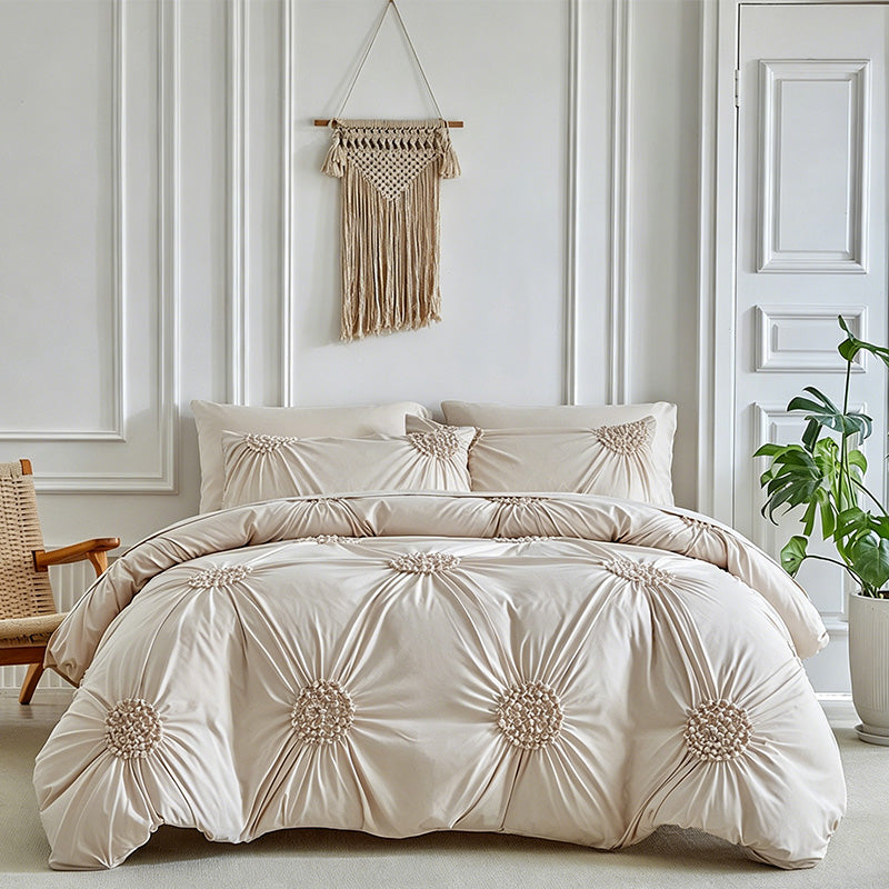 LuxePleat – Soft Touch Pinch Pleat Duvet Set