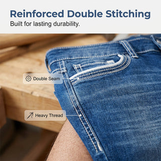 FlexForge – Double-Stitched Stretch Men’s Jeans