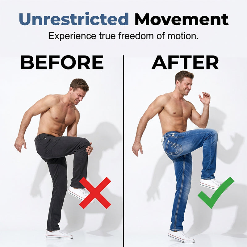 FlexForge – Double-Stitched Stretch Men’s Jeans