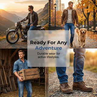 FlexForge – Double-Stitched Stretch Men’s Jeans