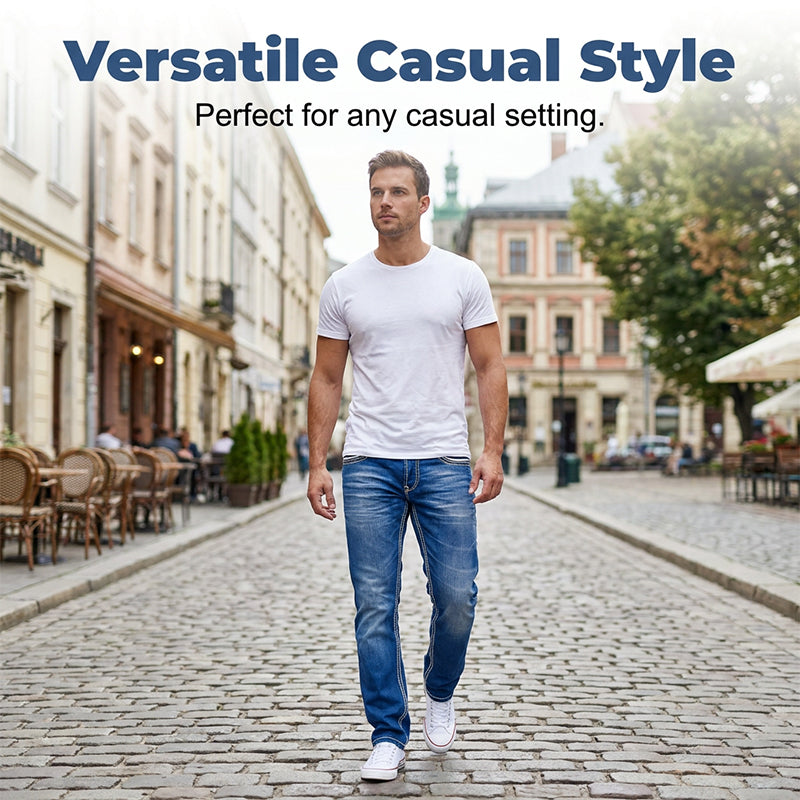 FlexForge – Double-Stitched Stretch Men’s Jeans