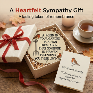 RobinComfort – Rustic Heaven Memorial Sign