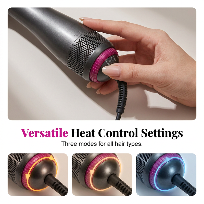 VolumeAir – 3-in-1 Professional Hair Drying & Styling Brush