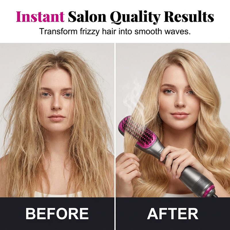VolumeAir – 3-in-1 Professional Hair Drying & Styling Brush