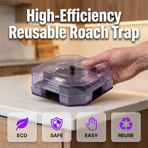 TrapEase – Automatic Reusable Roach Catcher