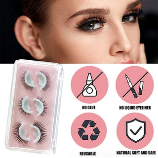 GlamLash – Natural Look Reusable Self-Adhesive Lashes