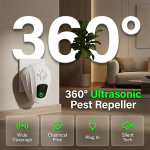 UltraWave – Smart Ultrasonic Rodent & Insect Repeller