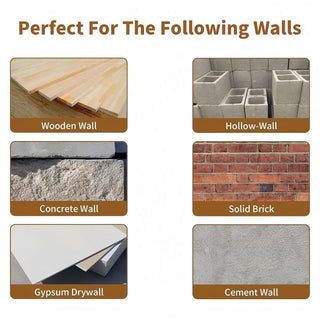 WallGrip – Self-Drilling Drywall Anchor Kit