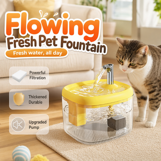 AquaPaws – Silent Automatic Pet Water Dispenser Bowl