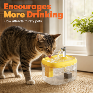 AquaPaws – Silent Automatic Pet Water Dispenser Bowl
