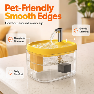 AquaPaws – Silent Automatic Pet Water Dispenser Bowl