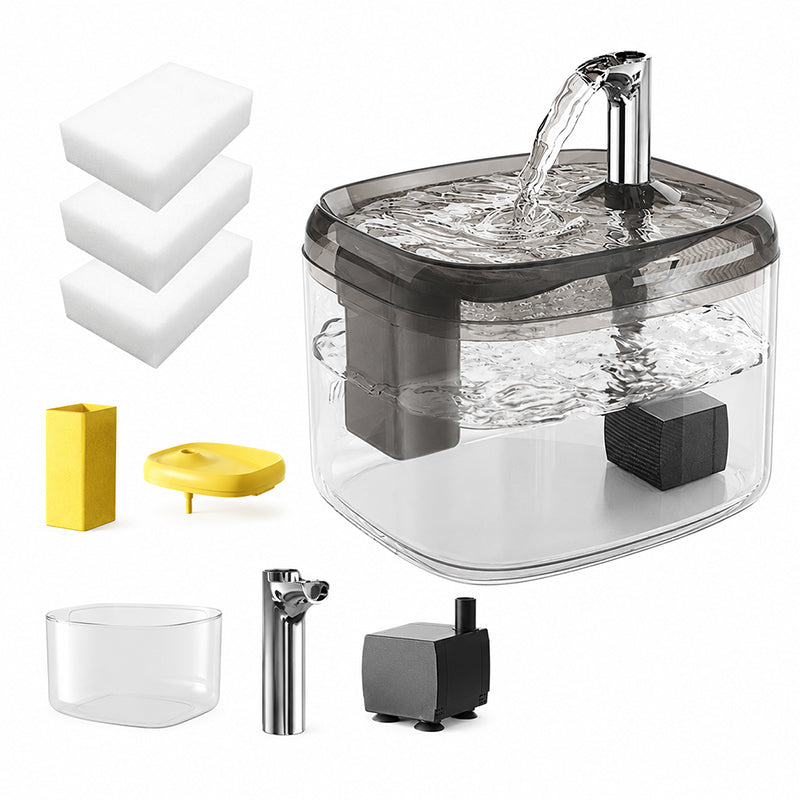AquaPaws – Silent Automatic Pet Water Dispenser Bowl