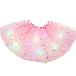 GlowTwirl – Light-Up Star Mesh Princess Tutu