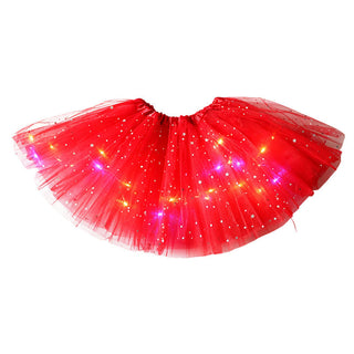 GlowTwirl – Light-Up Star Mesh Princess Tutu