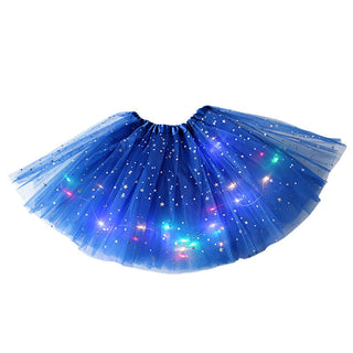 GlowTwirl – Light-Up Star Mesh Princess Tutu