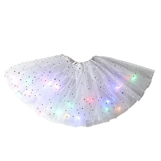 GlowTwirl – Light-Up Star Mesh Princess Tutu