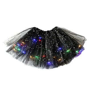 GlowTwirl – Light-Up Star Mesh Princess Tutu