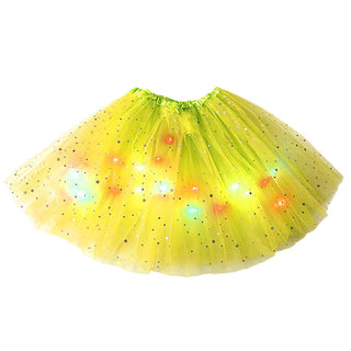 GlowTwirl – Light-Up Star Mesh Princess Tutu