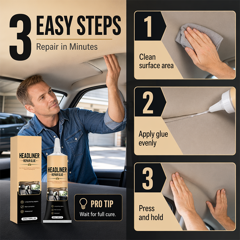 RoofRestore – Car Headliner Repair Glue