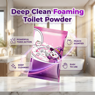FreshFoam – Automatic Foaming Toilet Bowl Cleaner Powder
