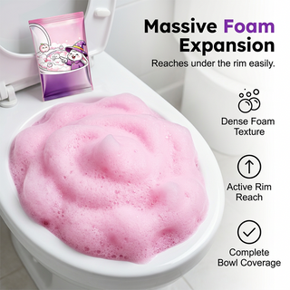 FreshFoam – Automatic Foaming Toilet Bowl Cleaner Powder