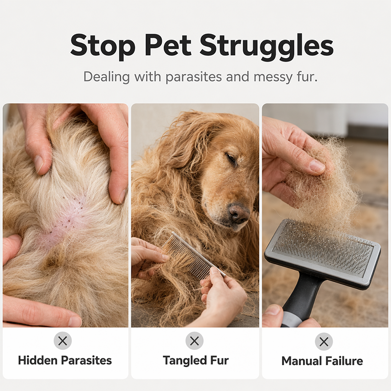 PawForce – Electric Pet Grooming Comb