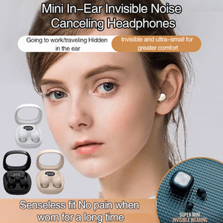 QuietNest – Mini Noise-Cancelling Sleep Earbuds