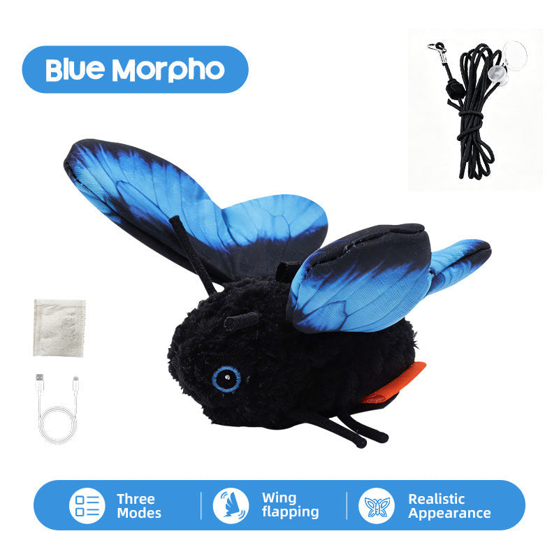 FlutterPaws – Smart Sensing Flapping Butterfly Toy