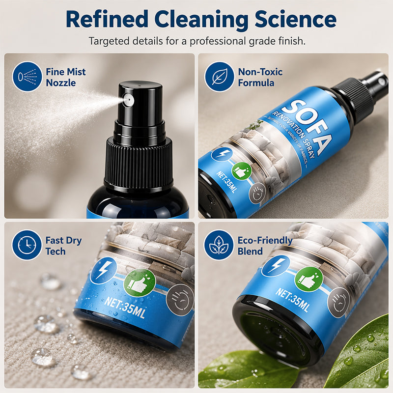 FreshLoom – No-Rinse Fabric Cleaner Spray