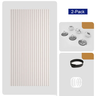 PrivacyEase – No-Drill Magnetic Folding Door Curtain