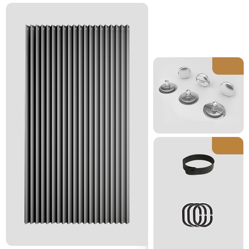 PrivacyEase – No-Drill Magnetic Folding Door Curtain