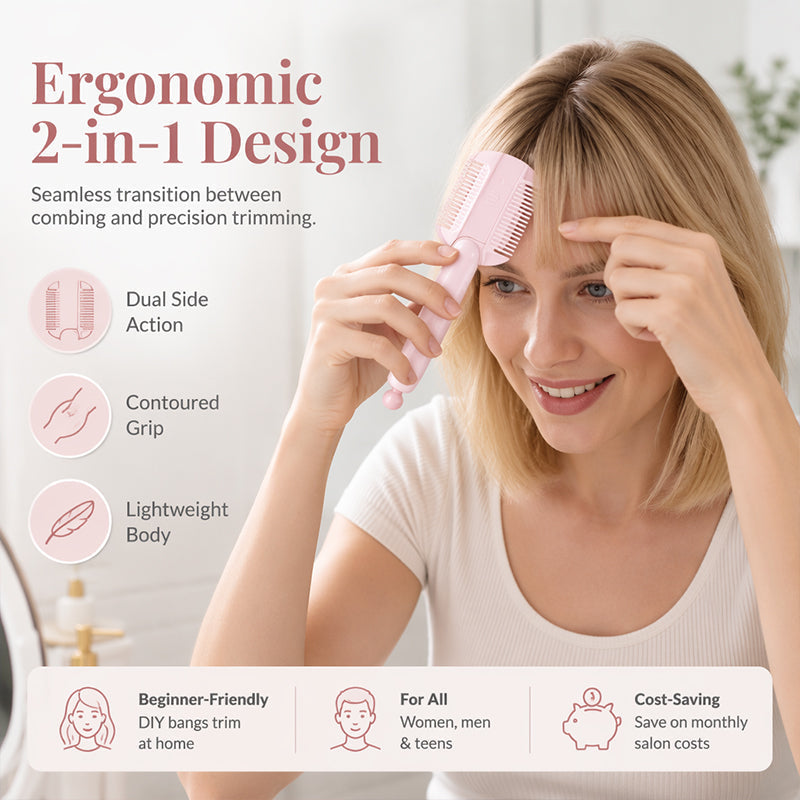 TressTrim – Precision Hair Trimming Comb