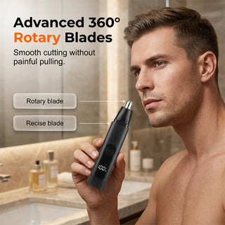 TrimEase – Precision Rechargeable Nose Hair Trimmer