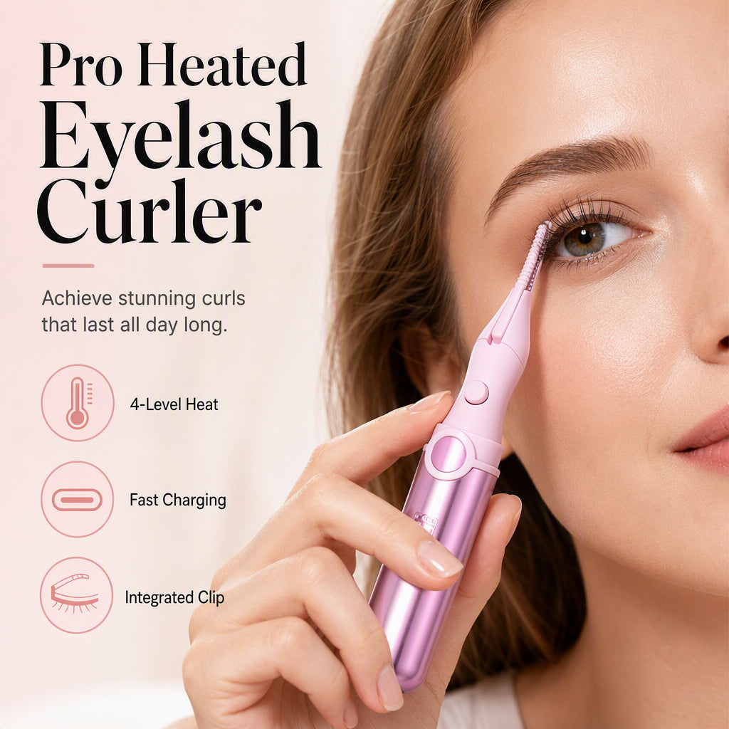 LashLuxe – Rechargeable Heated Eyelash Curler