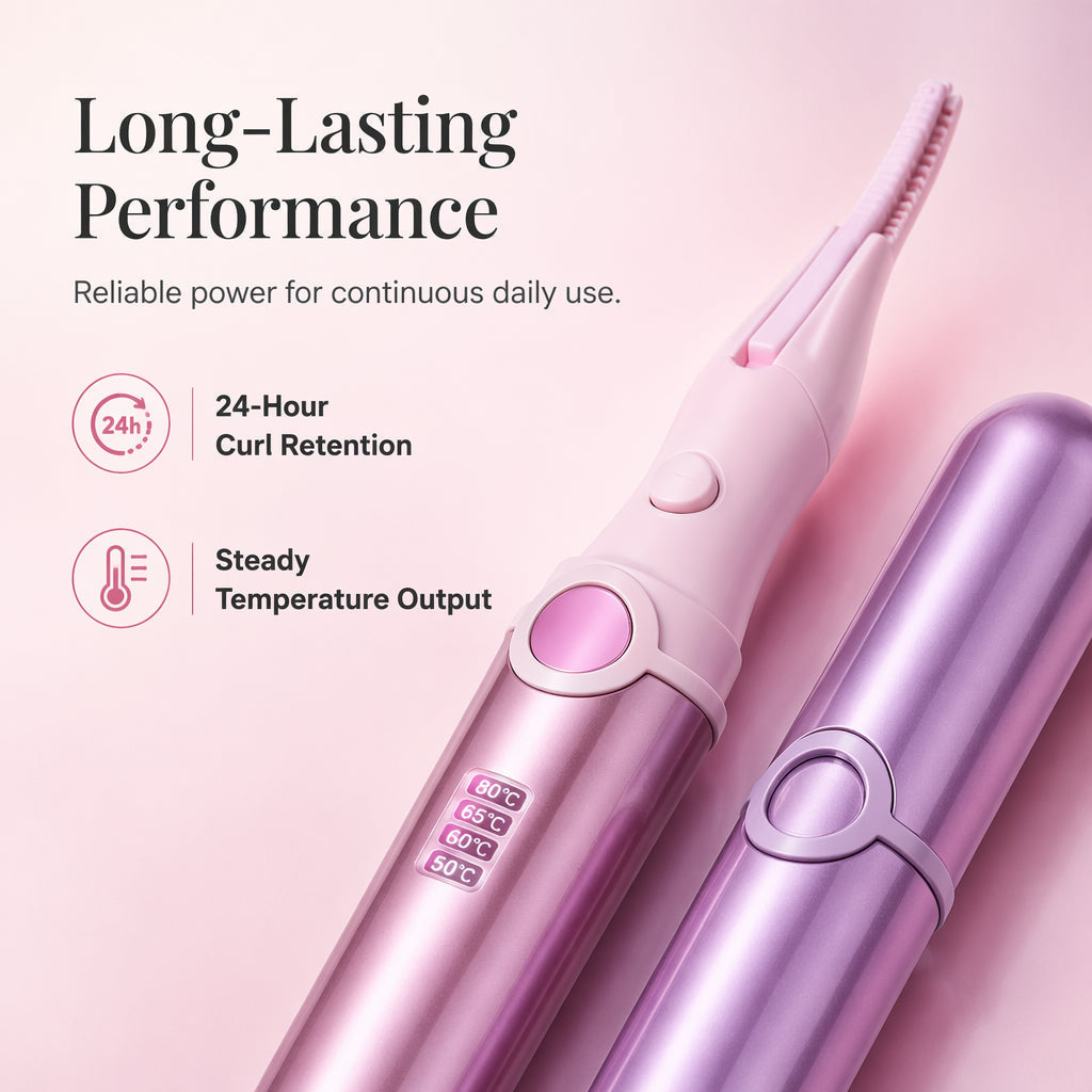 LashLuxe – Rechargeable Heated Eyelash Curler
