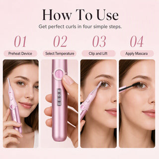 LashLuxe – Rechargeable Heated Eyelash Curler