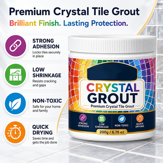 SealPro – High-Strength Waterproof Crystal Tile Grout