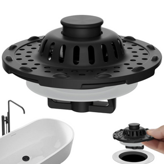 DrainGuard – Stainless Steel Kitchen Sink Strainer