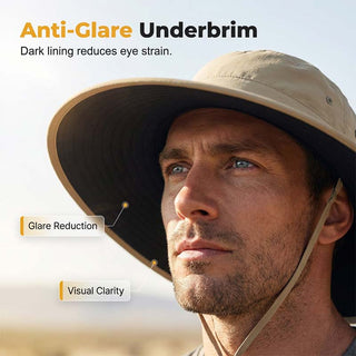 SunGuard – UPF 50+ Wide Brim Neck Flap Sun Hat
